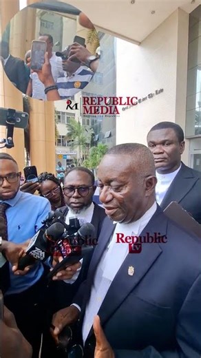 Andy Appiah Kubi expresses his dissatisfaction with a case management document filed.