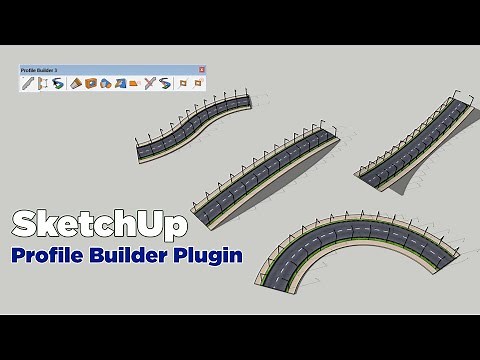 SketchUp Toturial | Mastering Profile Builder Plugin in SketchUp: A Comprehensive Plugin Tutorial