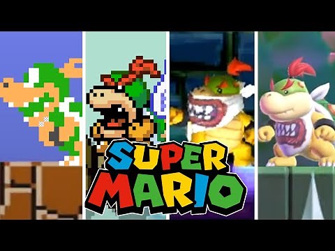 SUPER MARIO SERIES - All Bowser Jr. Battles