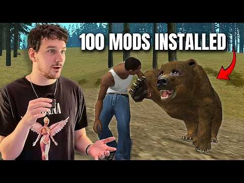 I Added 100+ Mods to GTA San Andreas