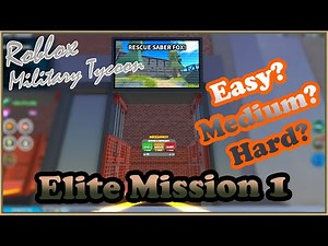 First Look On The Elite Missions of Military Tycoon Roblox