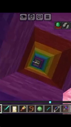 pulando de uma torre colorida no Minecraft? é sério é so isso