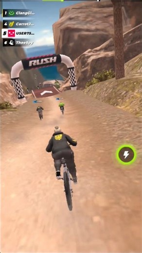 Can I finish this cycle course? 😱 #shorts #gaming