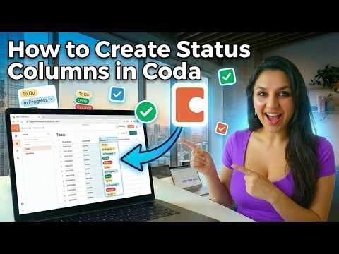 How to Create Status Columns in coda