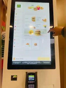 How to order at a Mcdonald’s kiosk