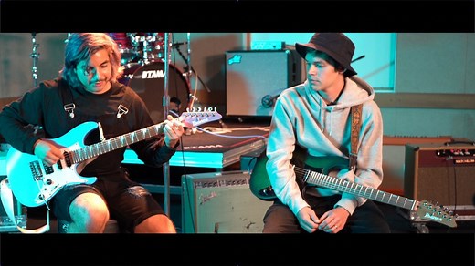 Check out Mario Camarena and Erick Hansel of CHON show off their brand new Ibanez Signature guitars, the EH10 and MAR10. Learn more about these Ibanez guitars here: https://www.ibanez.com/ @musicofchon | Ibanez Guitars