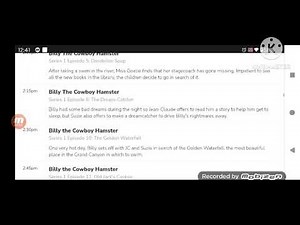 Reviewing the Tiny POP schedule.