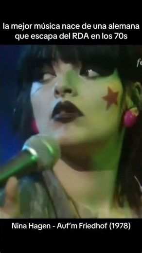 NINA HAGEN "AUF'M FIEDHOF" live on TV 1978 #ninahagen