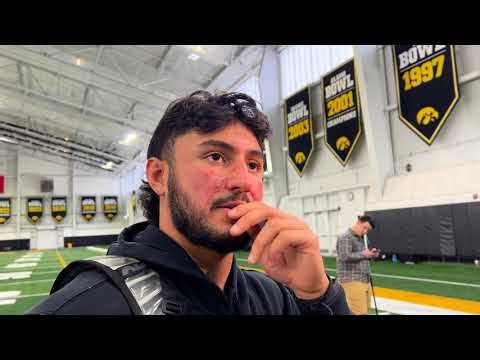 What Sebastian Castro has learned in his time as an Iowa football player