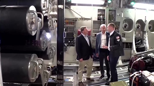 The US for the first time transported a small nuclear reactor on a cargo plane from California to Utah to demonstrate the potential to quickly deploy nuclear power for military and civilian use. | Reuters