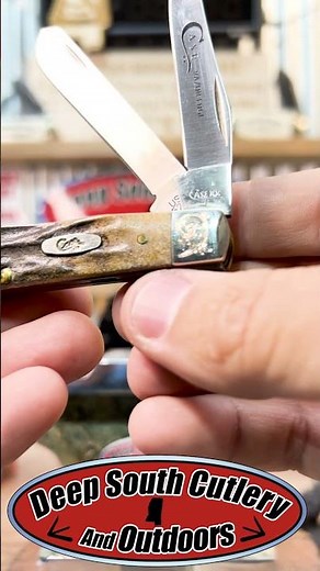 Case Stag Mini Trapper Pocketknife Review, Razor's Edge, Worked Bolsters, 2007 Knife #edc #edcknife