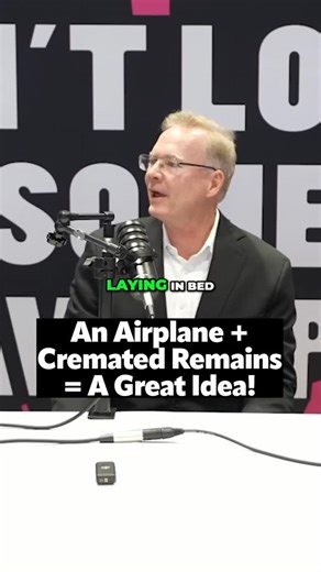 Airplane cremated remains = brilliant idea. | Funeral Nation