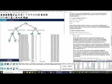 4.1.4 Packet Tracer - Access Control List (ACL) Demonstration