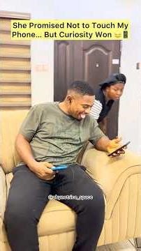 She Promised Not to Touch My Phone… But Curiosity Won 😂📱