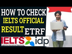 How to Download IELTS Official Result | E-TRF