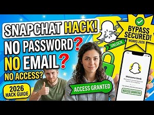 How To Hack Snapchat Account Without Email or Phone Number (2026 Tutorial)