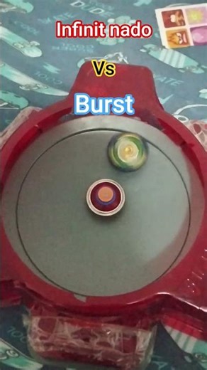 Beyblade infinity nado vs Burst #beyblade