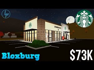 Starbucks on Bloxburg | Speed Build