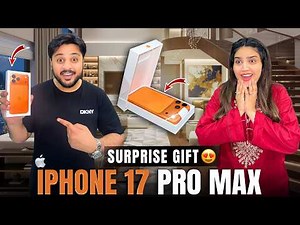 SURPRISING IQRA WITH NEW IPHONE 17 😍 | Sara Plan Kharab Hogya 😂 | Behno Ka Reaction 😡