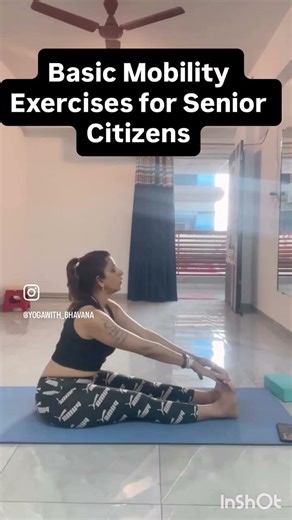 Basic Mobility Exercises for Senior Citizens #seniorcitizens