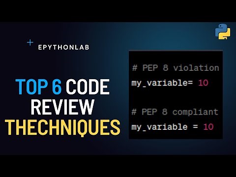 Mastering Code Review Techniques in Python