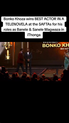 Bonko Khoza Wins Best Actor at SAFTAs 2023