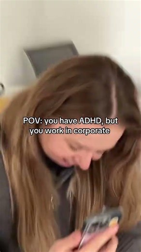 POV: you have ADHD in corporate and everything breaks #adhd #corporate #relatable