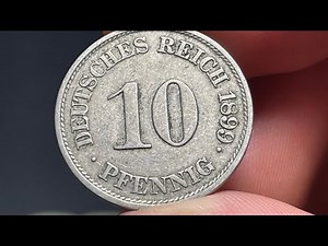 1899 Germany 10 Pfennig Coin • Values, Information, Mintage, History, and More