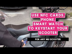 NIU Scooter NFC Start Installation