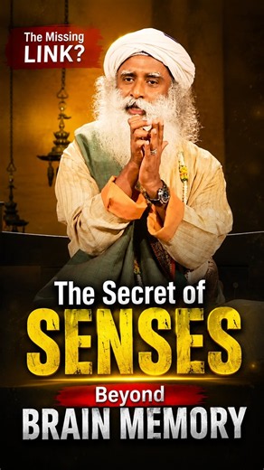 Why Your Eyes & Tongue Never Forget Anything #Sadhguru #MindPower #SpiritualWisdom