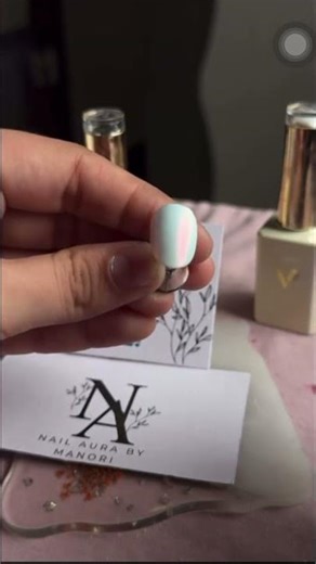 Hi, here is the tutorial of creating polka dots with chrome. ❤️✨ #nails #learning#trending#polkadot