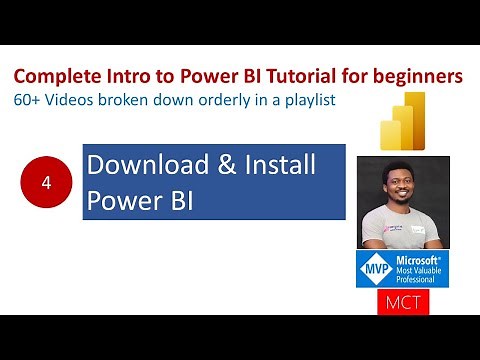 4 Download and Install Power BI Desktop