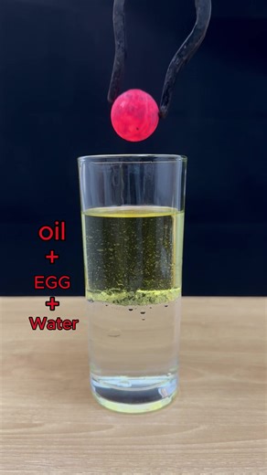 Melting Metal Ball Experiment: Hot vs. Oil, Water, and Egg