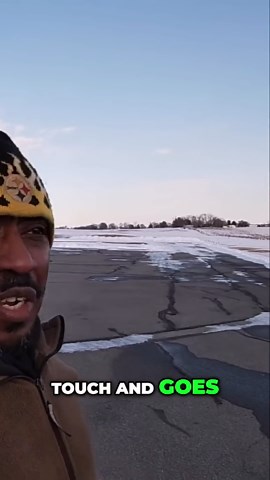 Winter Airfield Changes My First Flight Experience
