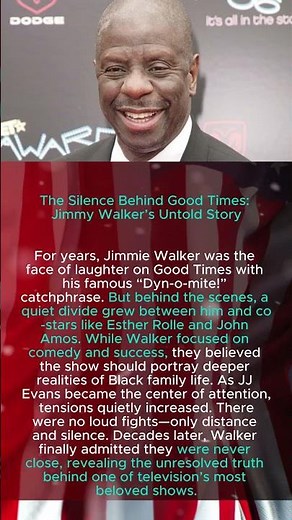 The Silence Behind Good Times: Jimmy Walker’s Untold Story