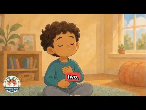 🧡 Slow Calm Down Song for Kids | Let The Feeling Float Away 🧡