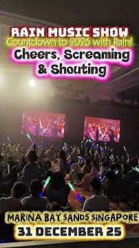 정지훈 Jung Ji-hoon 鄭智薰 RAIN 비 New Year MUSIC SHOW Countdown to 2026 with Rain SINGLAND FESTIVAL PT 2