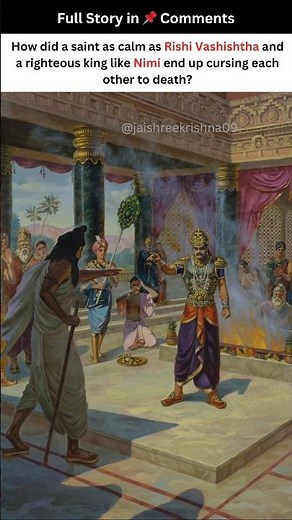 Why Rushi Vashishth was cursed to death? #krishna #shiv #shorts #fyp #Hindu #explore
