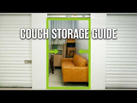 How to Store a Couch Without Damage | Cleaning & Climate Control