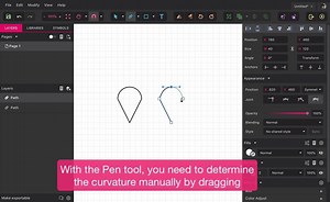 48 reactions | Gravit Designer tip | Meet the Bezigon tool. • Holding Alt when clicking automatically determines the curvature. With the Pen tool, you need to define the curvature manually by dragging. • Another advantage of the Bezigon tool is, that nodes created while holding Alt adapt automatically. • This allows you to create different shapes with ease. #gravittip | Gravit Designer | Facebook