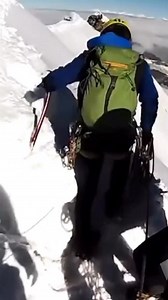 Matterhorn Summit Ridge 🏔️🎒❄️⛏️🪢🇨🇭 Icicle team taking the final steps to the summit of the iconic Matterhorn. Spectacular exposure. Awesome footage. Inspired for 2026? Dates live on our website… 〽️ https://www.icicle-mountaineering.ltd.uk/matterhorn.html 📍Matterhorn 4478m #zermatt #switzerland #matterhorn #climbing #iciclemountaineering | Icicle Mountaineering