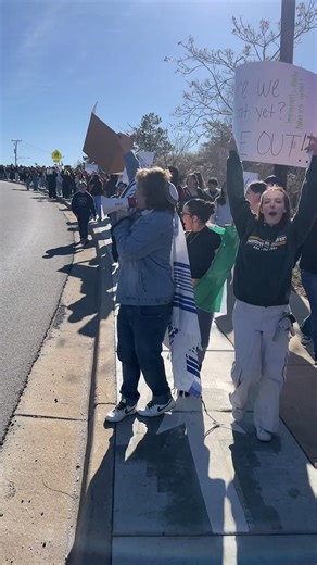 Hundreds of students walked out of Kearns High School on Tuesday afternoon, protesting recent violence from federal immigration agents — one of at least three schools in Salt Lake County where walkouts happened. https://www.sltrib.com/news/2026/01/27/walkout-tuesday-utah-high-school/ | The Salt Lake Tribune