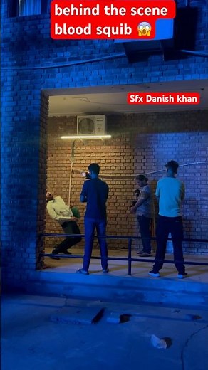 Blood squib #behindthescene #action #bts #sfx #sfxdanish