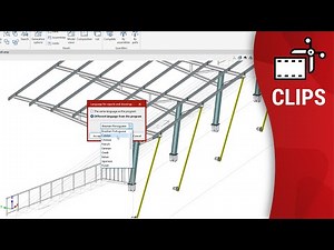 Multilingual export of reports in StruBIM Steel and CYPE Connect