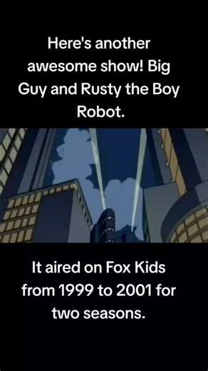Nick's Movie, TV, and Toy Reviews on Instagram: "Who remembers Big Guy and Rusty? It aired on Fox Kids from 1999 to 2001 #90s #90skids #foxkids #bigguyandrusty #kaiju #2000s #powerrangers #fox"