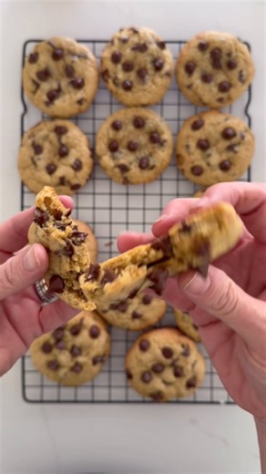5.4K views · 41 reactions | My Sourdough Chocolate Chip Cookie recipe is about to become your new household favorite. These are the soft and chewy chocolate chip cookies of your dreams!  Grab the recipe: https://www.pantrymama.com/sourdough-discard-cookies-chocolate-chip-with-tasty-variations/ | The Pantry Mama | Facebook