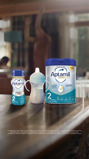 ✨ New look. Same ADVANCED recipe. Inspired by 50 years of breastmilk research, our scientists developed Aptamil® Advanced Follow On Milk — our most advanced formulation yet.* ✔️ For formula and combination fed babies. ✔️ The only Follow On Milk in the UK with GOS/FOS and 2’-FL* ✔️ High quality milk fat for a creamy taste Available in both follow-on powder and ready-to-feed liquid. New pack, same science you can trust. 💙 #AptamilAdvanced Breastfeeding is best. Follow on milk should only be used 