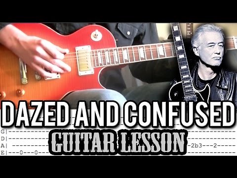 Led Zeppelin - Dazed And Confused (Intro Lesson)