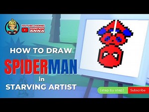 How To Draw Spiderman In Starving Artist Roblox