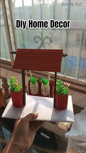 DIY Home Decor 💓/ Wealth Out Of Waste #diy #homedecor #wastematerialcraft